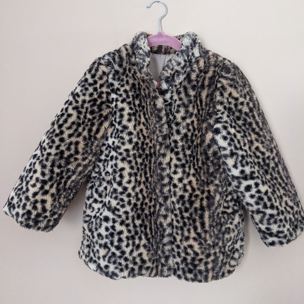Carter's Reversible Cheetah Faux Fur Coat